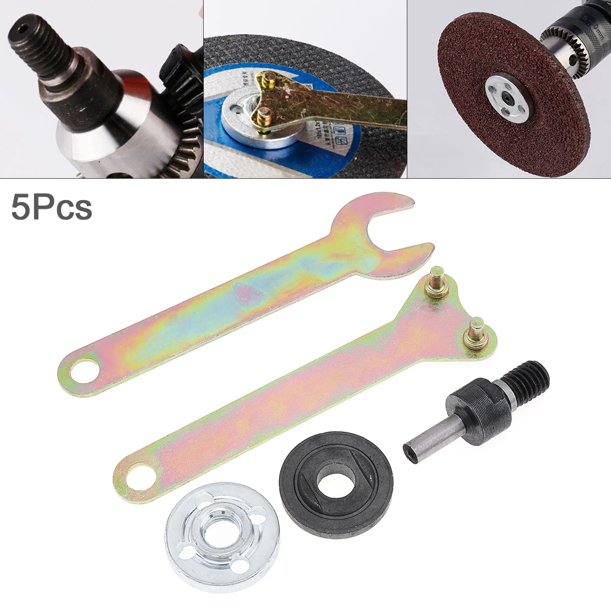 Angle Grinder Biela para Corte de Disco Furadeira Elétrica Adaptador de Roda de Polimento mm Pcs