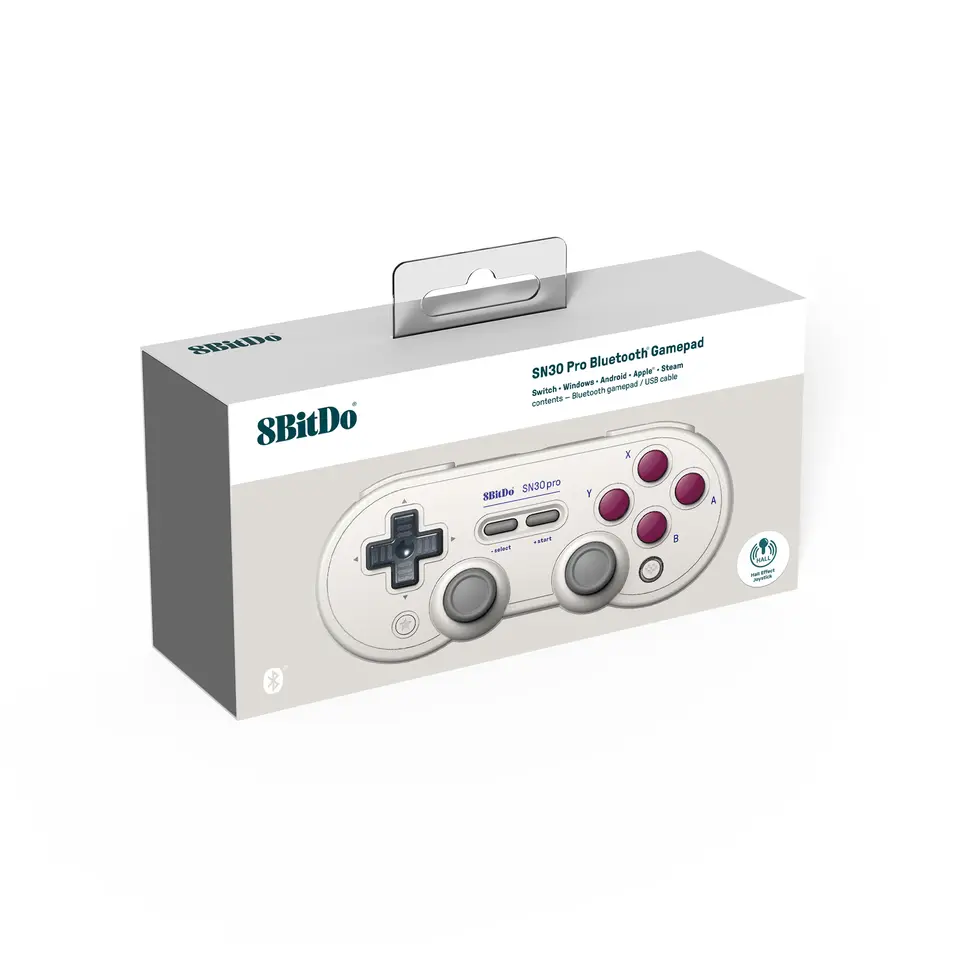 8BitDo SF30 Pro SN30 Pro وحدة تحكم بلوتوث لاسلكية لعصا التحكم Nintendo Switch 2 لويندوز وأندرويد وmacOS وستيم - 4