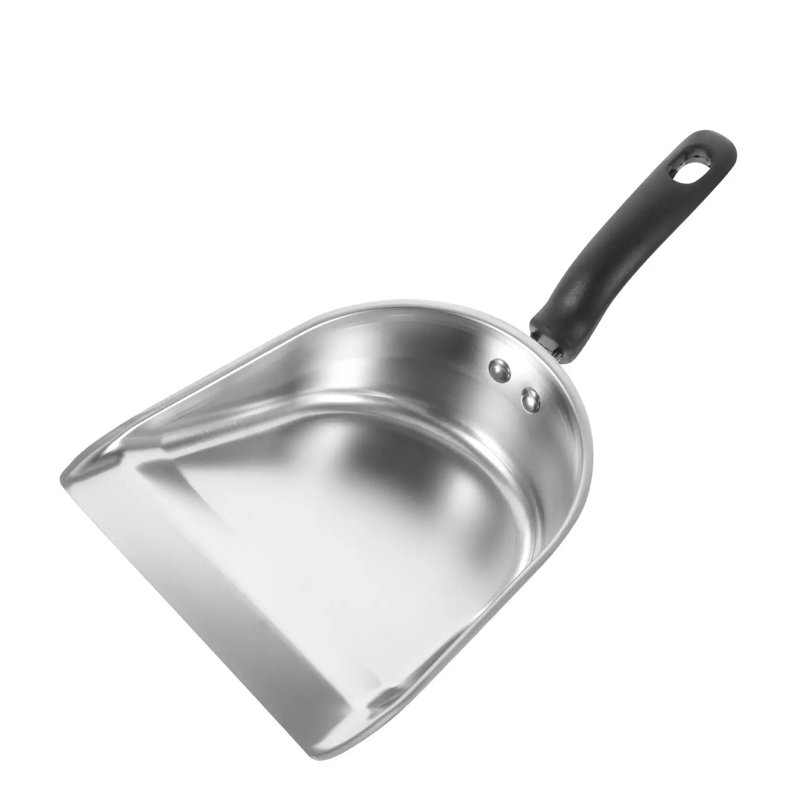 

Dustpan and Shovel Set Home Useful Thicken Creative Garbage Cleaning Supplies Silver Handheld Durable