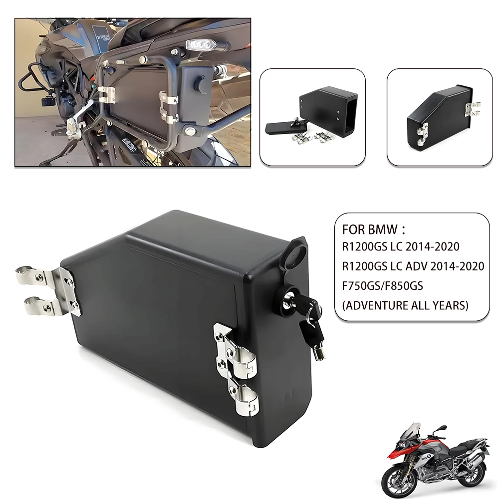 For BMW R1200GS LC Adventure R 1200 GS 2014-2019 Toolbox R1250GS F750GS F850GS R1250GSA Decorative waterproof Box 2018 2017 2016