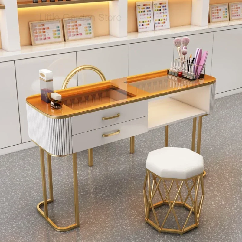 Nail Desk Dressing Manicure Table Professional Beauty Designer Manicure Table Office Makeup Schmincktisch Salon Equipment