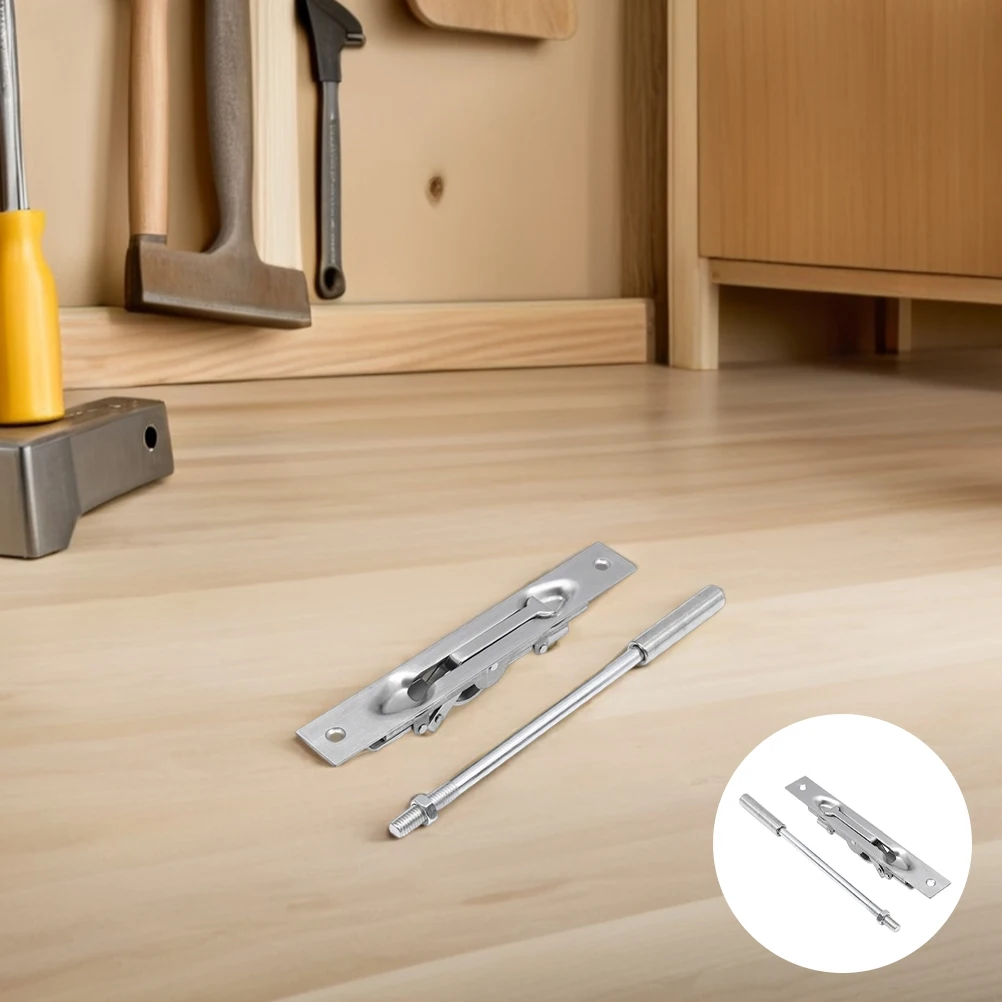 

Thickened Fire proof Plug Door Lock Stainless Steel Latch Security Bolt Heavy Duty Safety Hardware For Home Hotel Kitchen