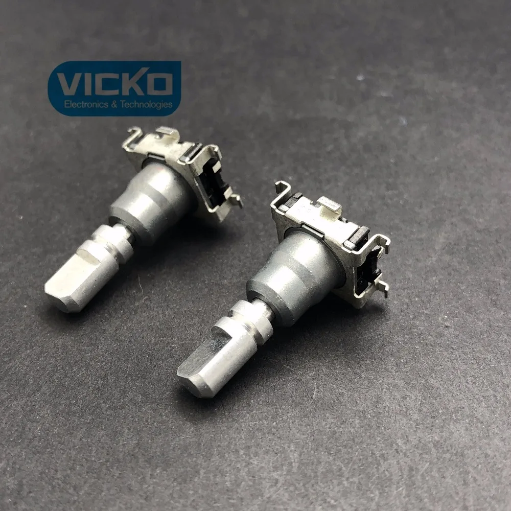 [VK]Import Japan ALPS long life patch encoder switch EC11J belt with switch 30 bit 15 pulse 24mm half shaft potentiometer switch
