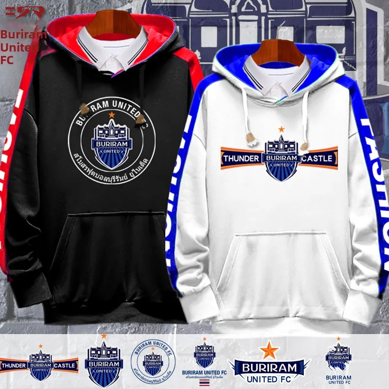 

Wuri South United B Thai Super Fooall Fan Club Hoodie Jaet Men Women Outerwear Sweatirt Cotton Geometric Print Youth Fa...