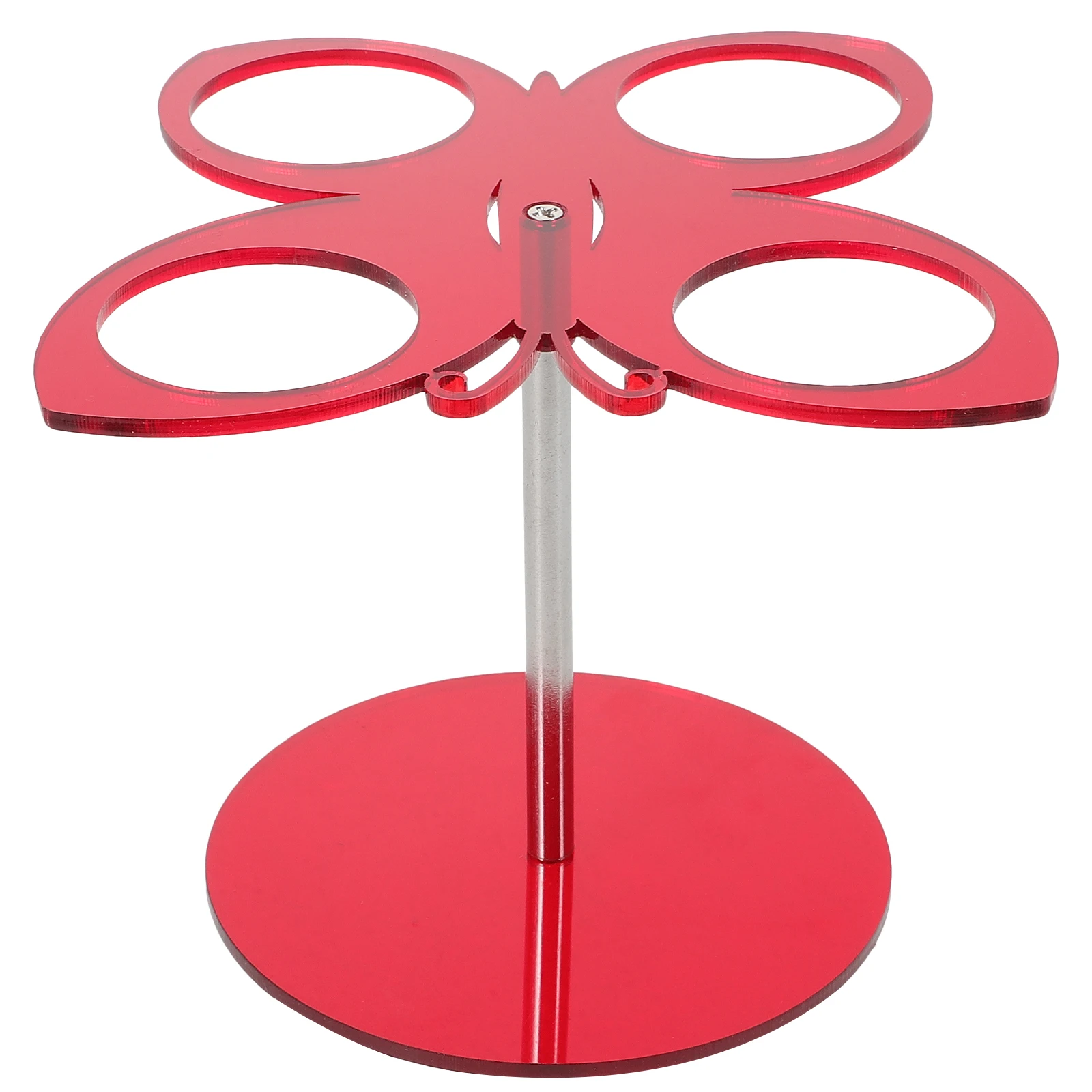 

Ice Cream Display Stand Acrylic Cone Holder Restaurant Sushi Rack Stable Food Stall Cake Stand Storage Dispenser