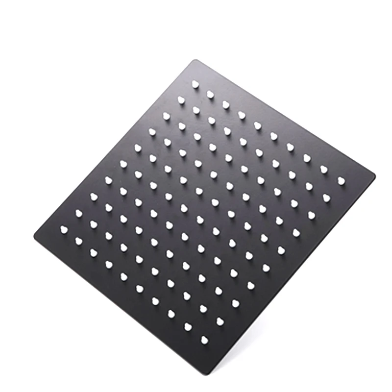 Ultra-thin Stainless Steel Rainfall Shower Head 6