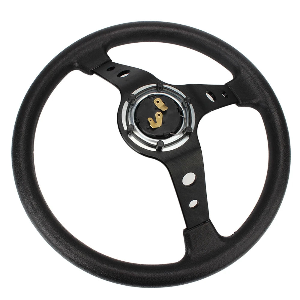 Racing Steering Wheels Universal 14 Inch/350MM Drifting Sport Steering Wheel Car Racing Steering Wheels PU 350MM For VW For BMW