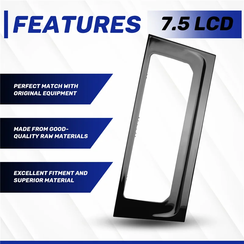 AY03-7.5 LCD تعمل باللمس لوحة تكييف الهواء إطار الزخرفية غطاء لوحة تكييف الهواء لشركة فولكس فاجن جولف 7