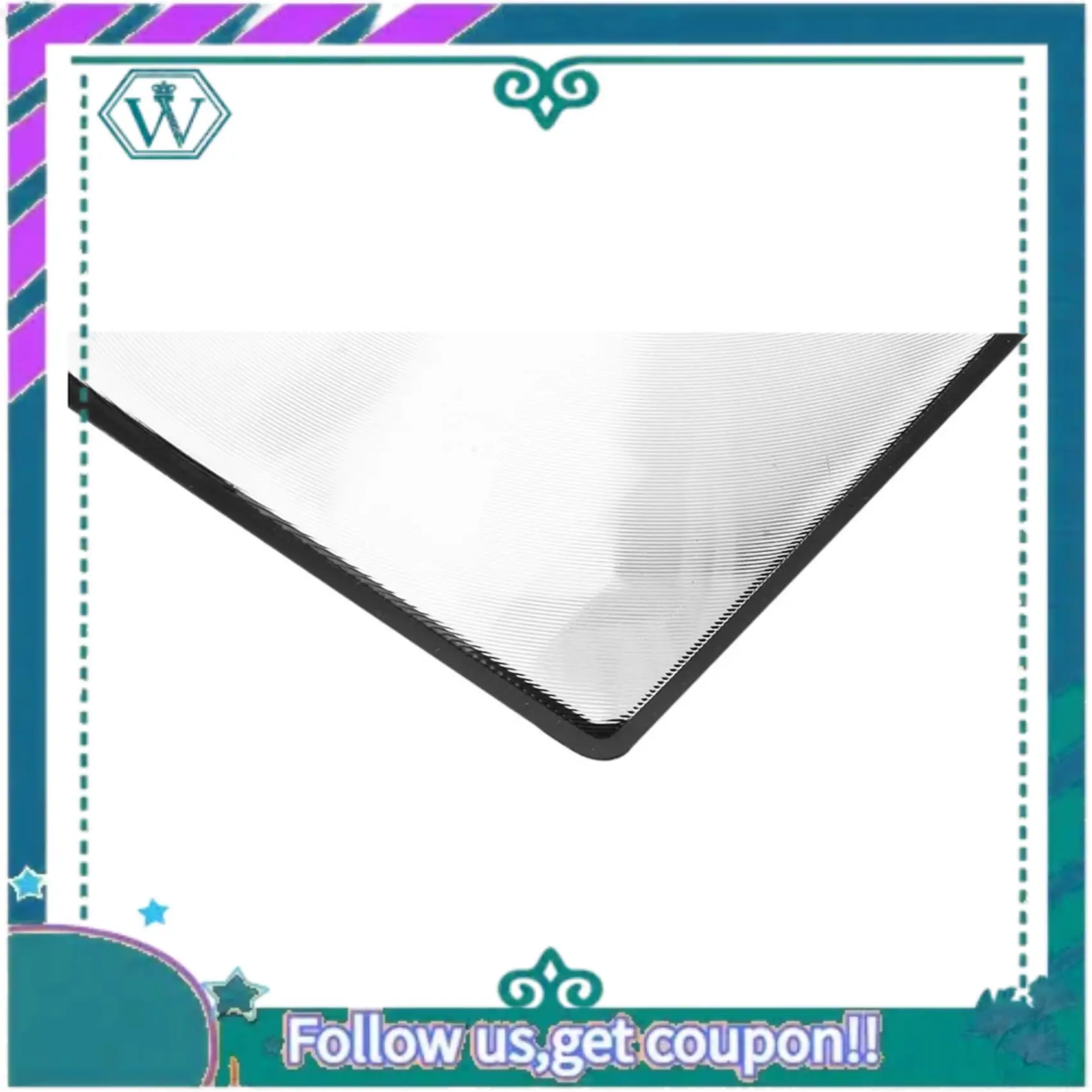 

A75Q-3X Лупа с поддержкой чтения, увеличительное стекло с 3 зумами, черная