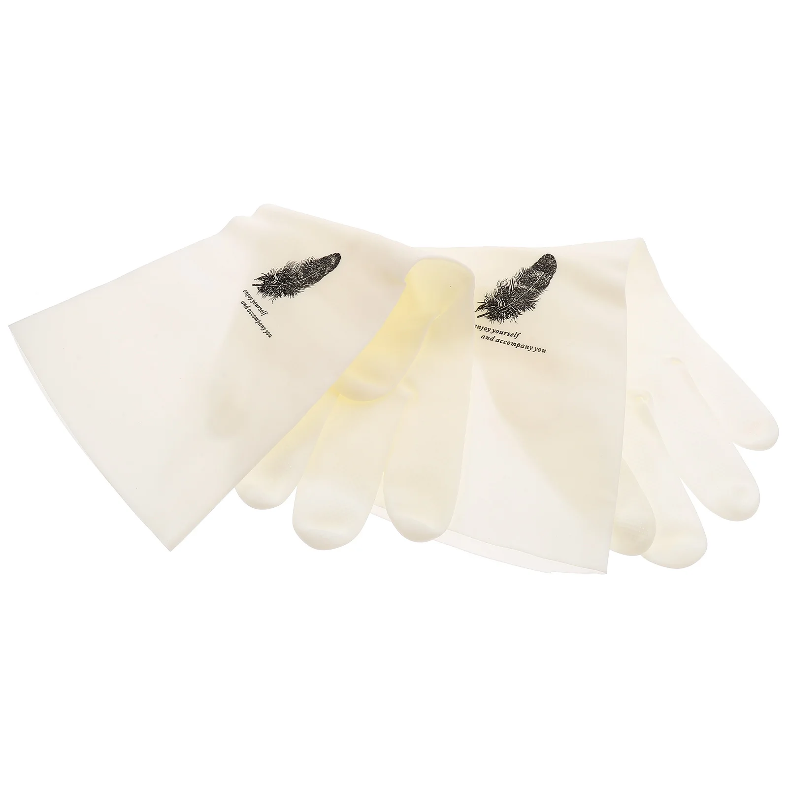 

1 Pair Dishwashing Gloves 33Cm Short Style Waterproof Thin Kitchen Rubber Gloves For Laundry Cleaning Pet Care Garden Car