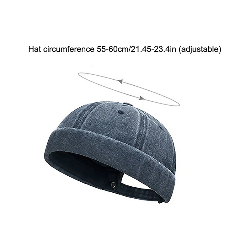 Modna czapka bez ronda kapelusz solidna czapka z daszkiem jednokolorowa czapka marynarska czapki typu beanie mężczyźni kobiety czapka typu Bucket