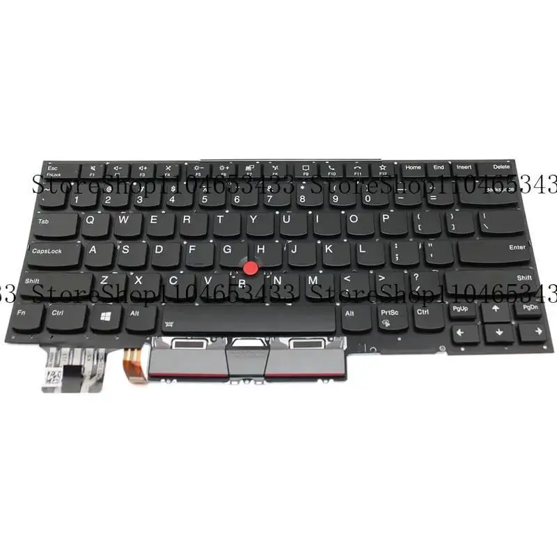 

Keyboard with backlit for X1 Carbon 2019 7th US black (=)