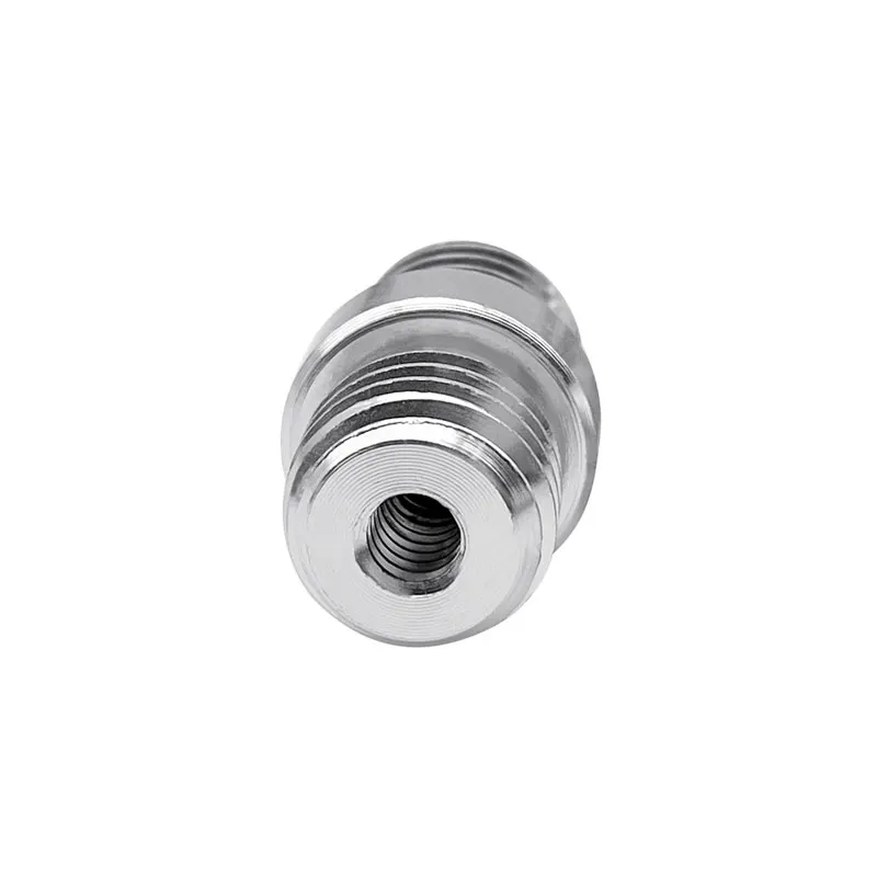 5 قطعة هوك بوب السباكة ل لايكا 102 بريزم مسح القطب محول 5/8x11 موضوع صغير بريزم Adopter نقطة مسح الألومنيوم الفضة