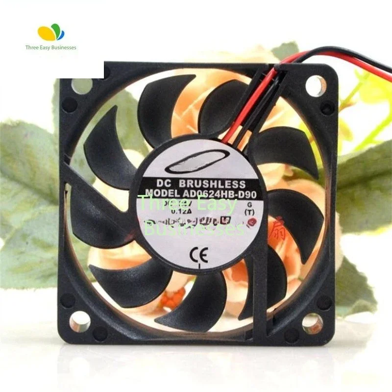 

AD0624HB-D90 6015 0,12 А 60*60*15 мм 2-проводной вентилятор питания корпуса