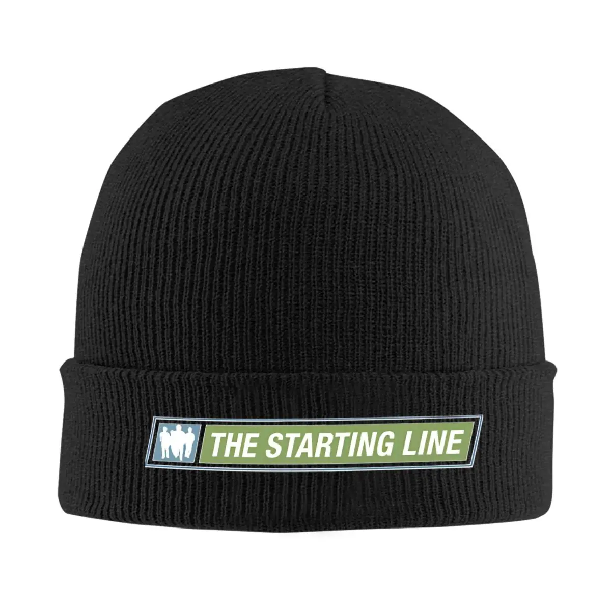 The Starting Line Logo Band Knitted Hat Beanies Winter Hat Warm Casual Cap Men Women