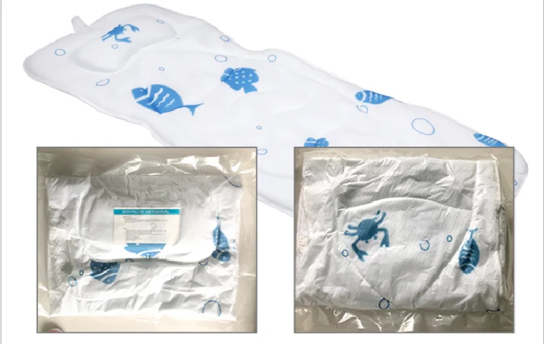 Cuscino per vasca da bagno spa per tutto il corpo, lussuoso cuscino per materasso da bagno spa con cuscino poggiatesta