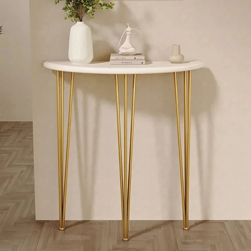 

Creative Hallway Tables Minimalist Elegant Quality Corner Tables Modern Nordic Mesa Esquinera De Sala Home Furniture