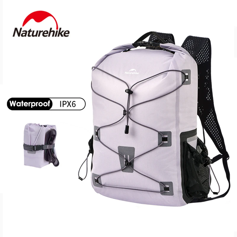 

Naturehike 18/25L Outdoor Waterproof Bag Portable Ultralight Rafting Diving Dry Backpack IPX6 Swimming Bags for River Trekking