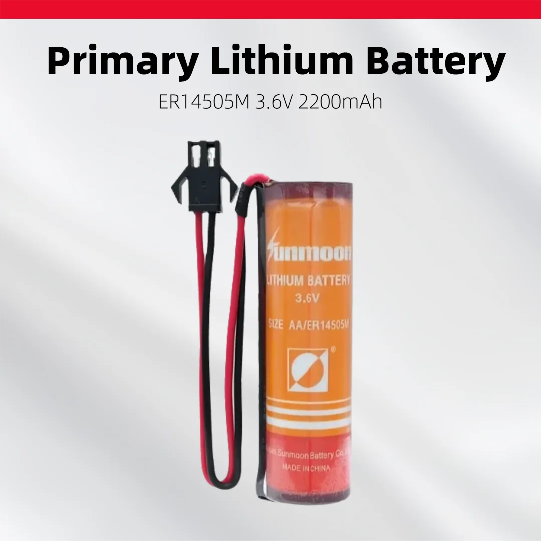 Sunmoon ER14505M 3.6V lithium battery used for industrial automation intelligent equipment industrial control servo