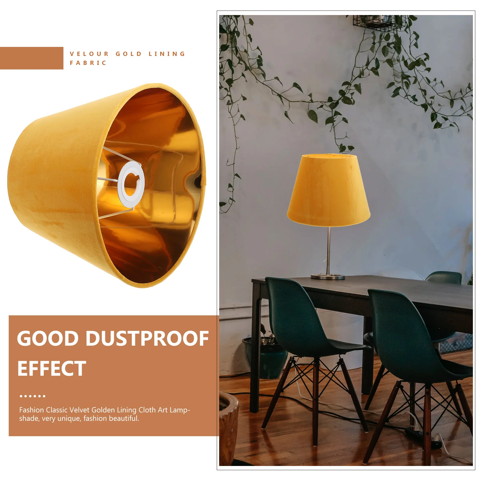 

Golden Lampshade Shades Country for Table Decorative Lampshades Small