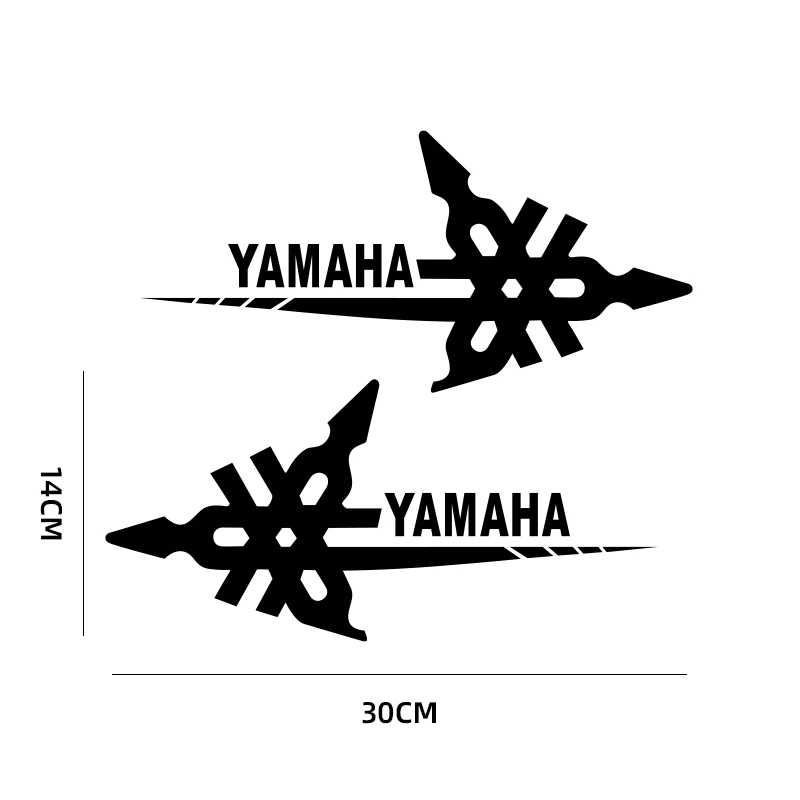 Odblaskowe naklejki motocyklowe Yamaha Logo Moto Kolorowe naklejki laserowe do N Max 125 155 160 Tmax 500 530 560 Xmax 300 400