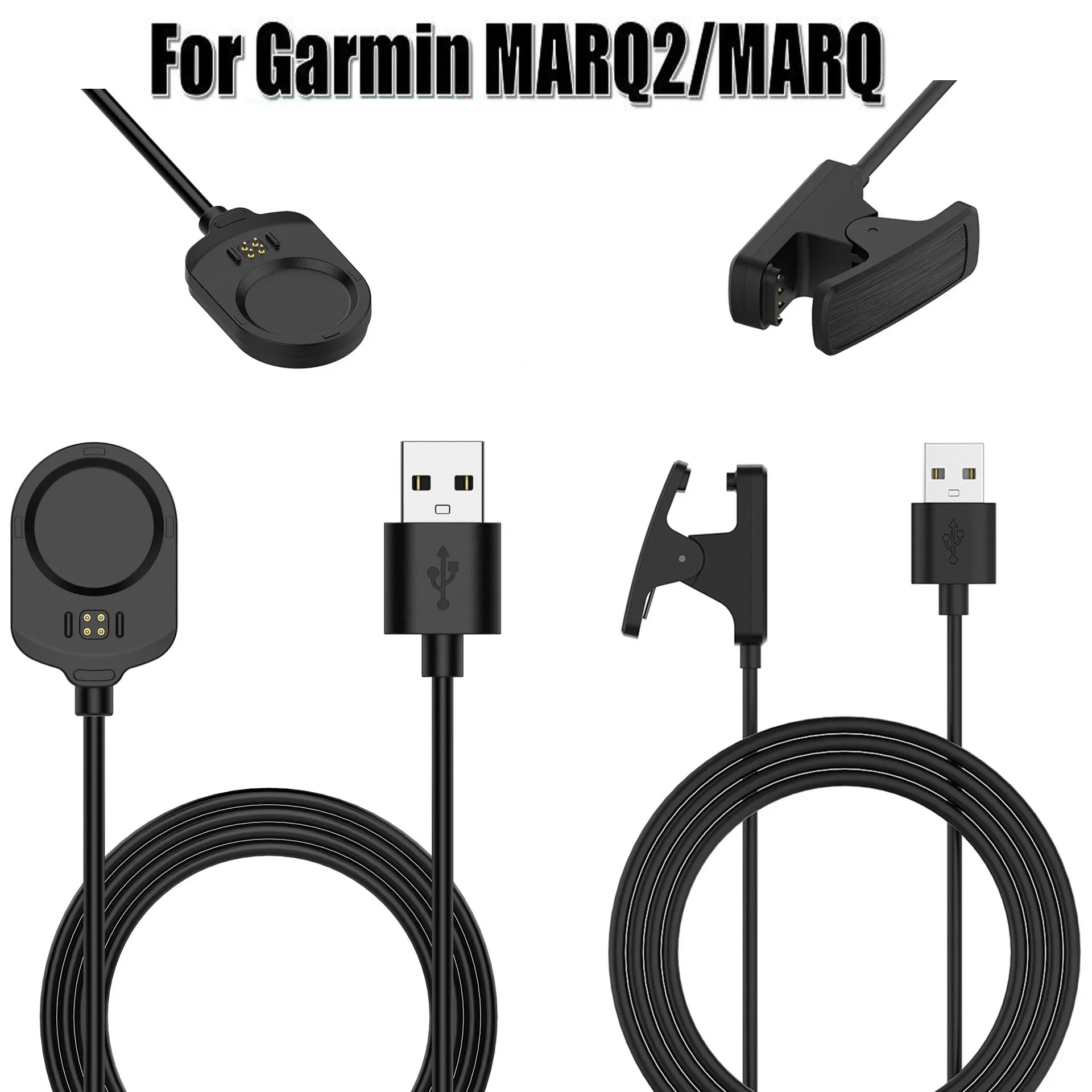 

USB Charging Cable For Garmin MARQ2 Athlete Smart Watch Replacment Charger Cord adapter for Garmin MARQ 2 Adventurer Aviator