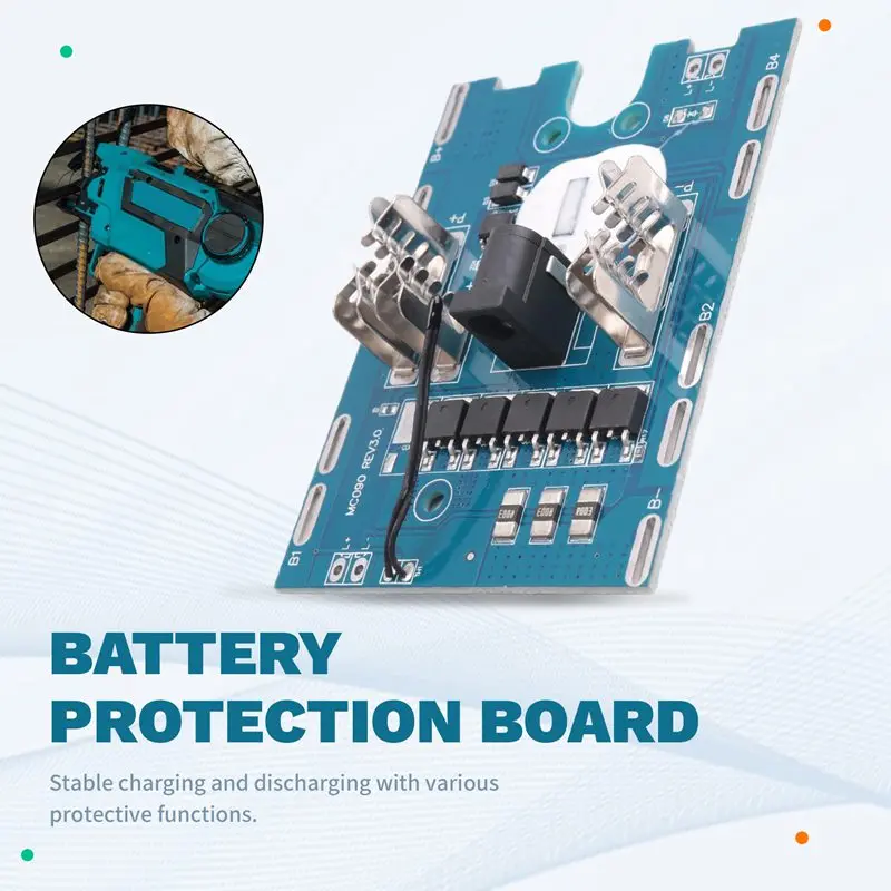 

Battery Charging Protection Board 5S 21V 25A Lithium Battery Pack Protection Circuit Board Module for Makita Power Tool