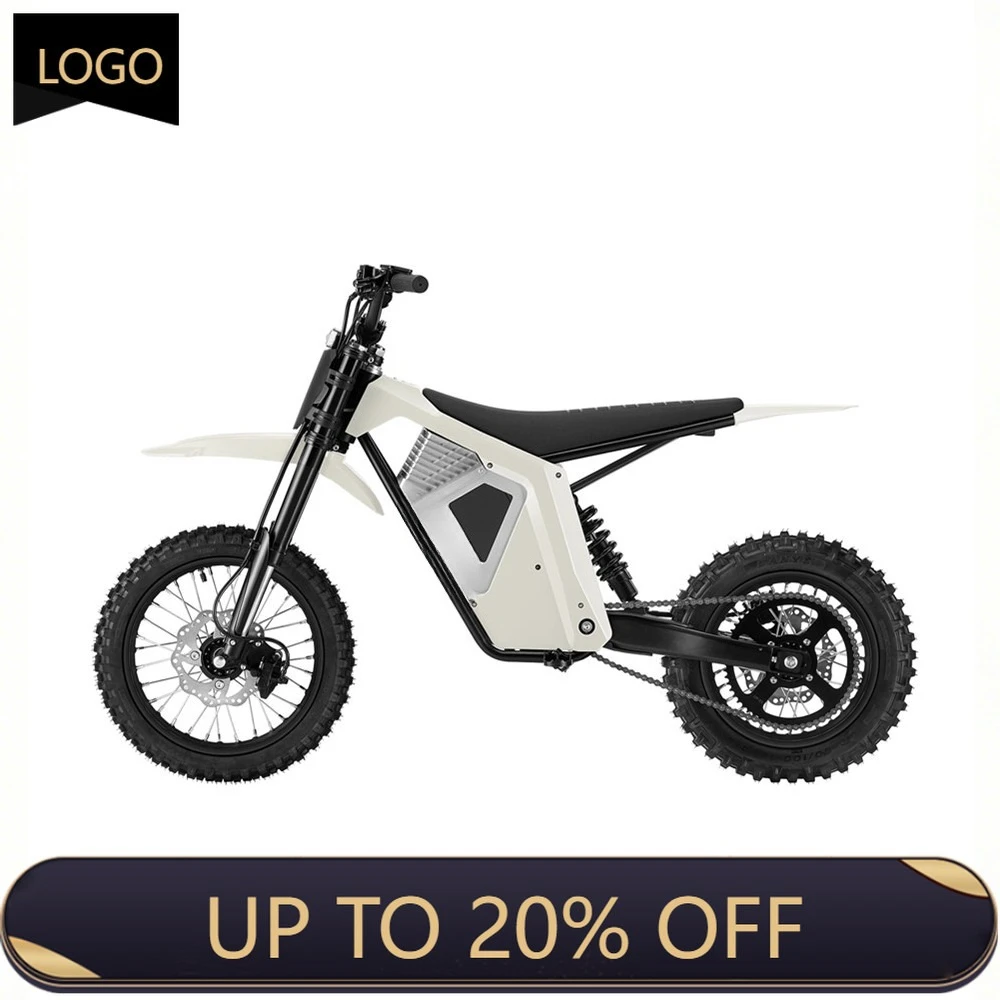 WWQ Wish01S Electric Off-Road Vehicle, Electric Motorcycle, Off-Road Motorcycle, Teen Light Endurance Vehicle, Adult 12/14 Inch