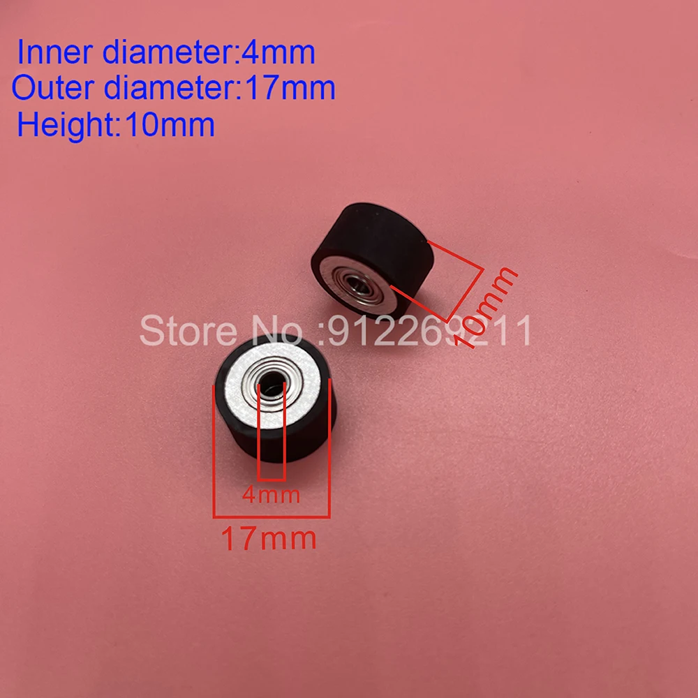 2PCS Cutting Plotter Paper Pressure Pinch Roller Rubber Push Wheel for Pcut CT900 CT1200 CT630 Kuco TH1300 TH740 T24 T48L Cutter