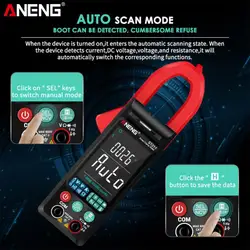 Color Screen Professional Highly Functional Reliable Versatile Convenient Professional Clamp Meter With Automatic Measurement