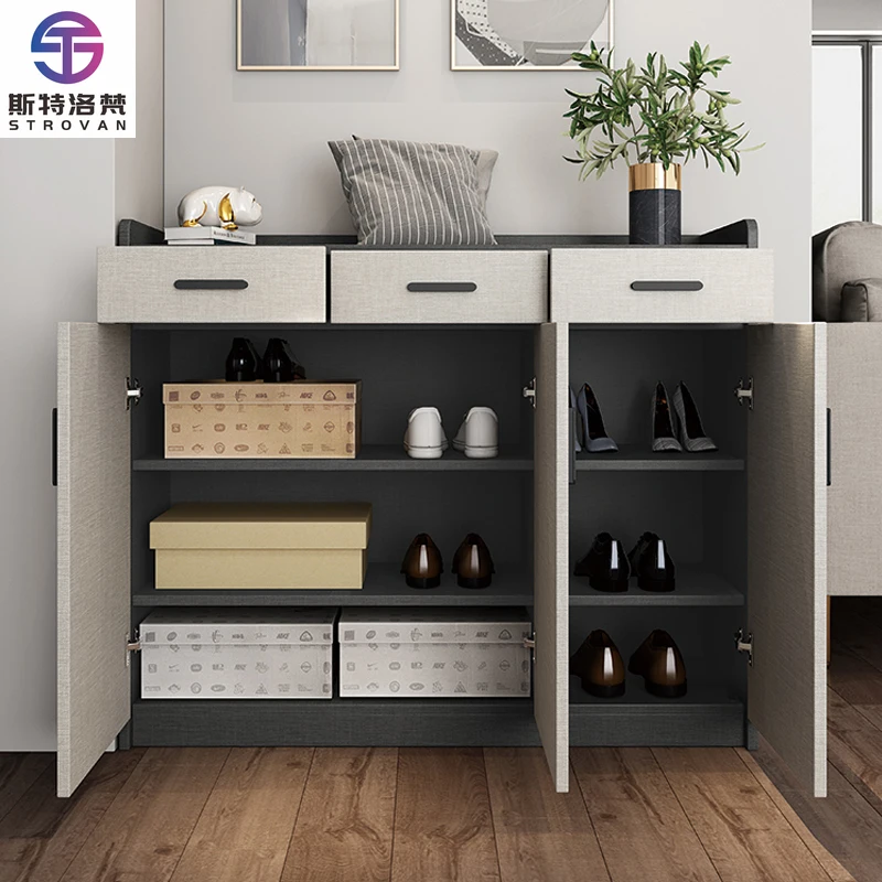 

Luxury Home Furniture Storage Console Table Modern Sideboard Shoe Rack Living Room Cabinets