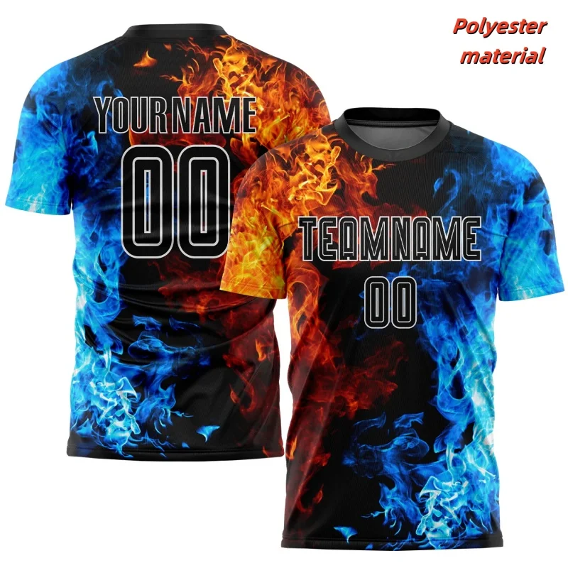 3D Printed Customized Sports Jerseys T Shirt For Men Name Numbers Pattern Tees Summer Casual O-Neck Tops Short Sleeves T-Shirts