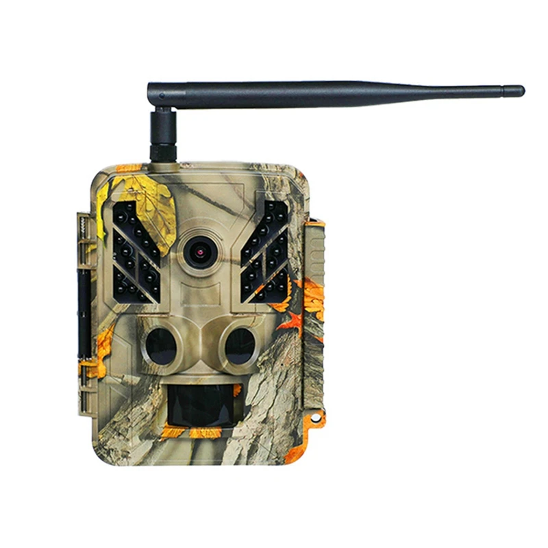 

4K Hunting Trail Camera With WIFI APP 0.2S Trigger IR Range 30M Support GPS Tracking IP67 Waterproof Wildlife Motion