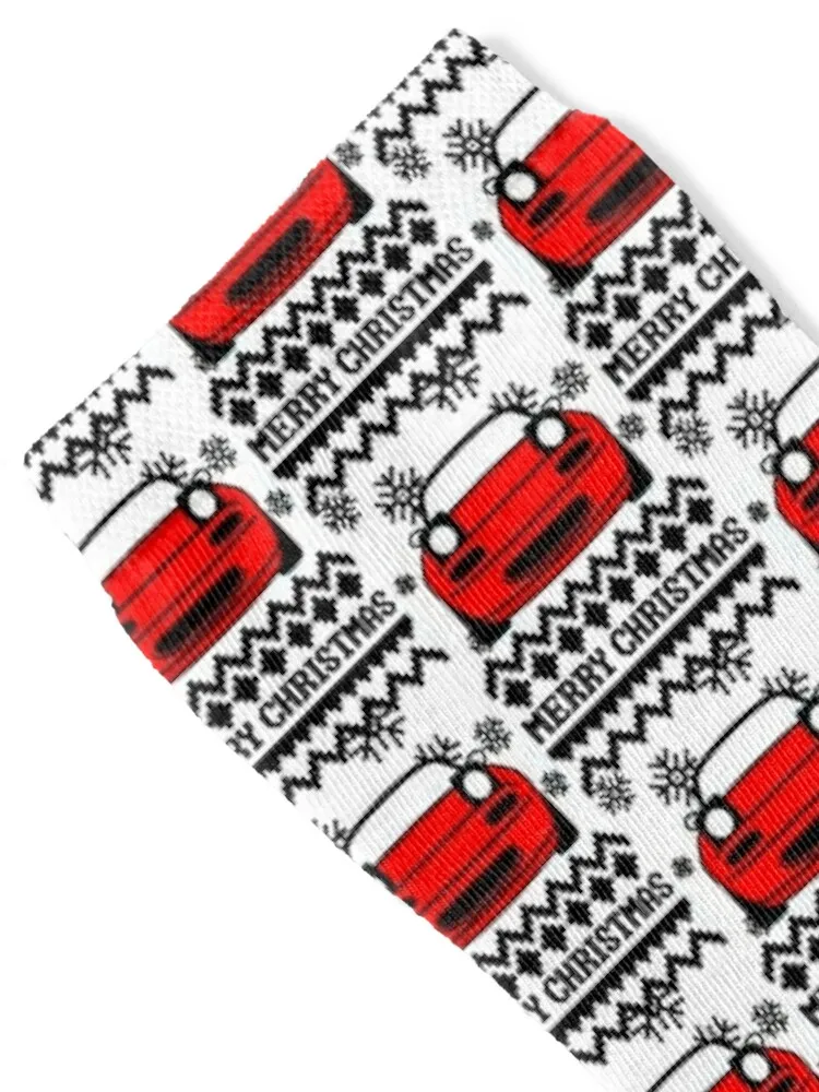 Miata Christmas Socks Heating sock Sports cartoon summer Socks Male Women's