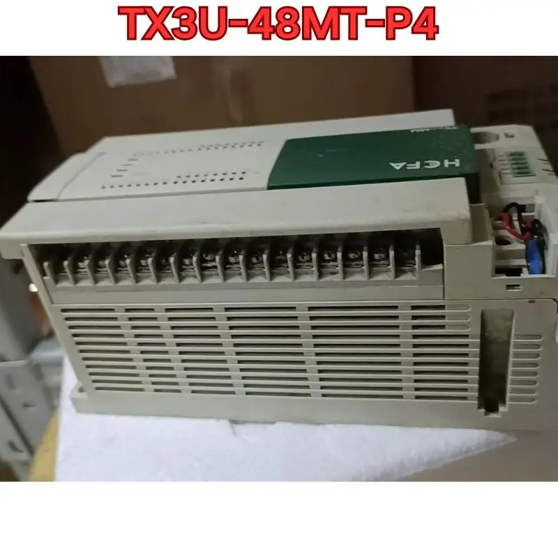 Second-hand TX3U-48MT-P4 PLC controller function test is normal