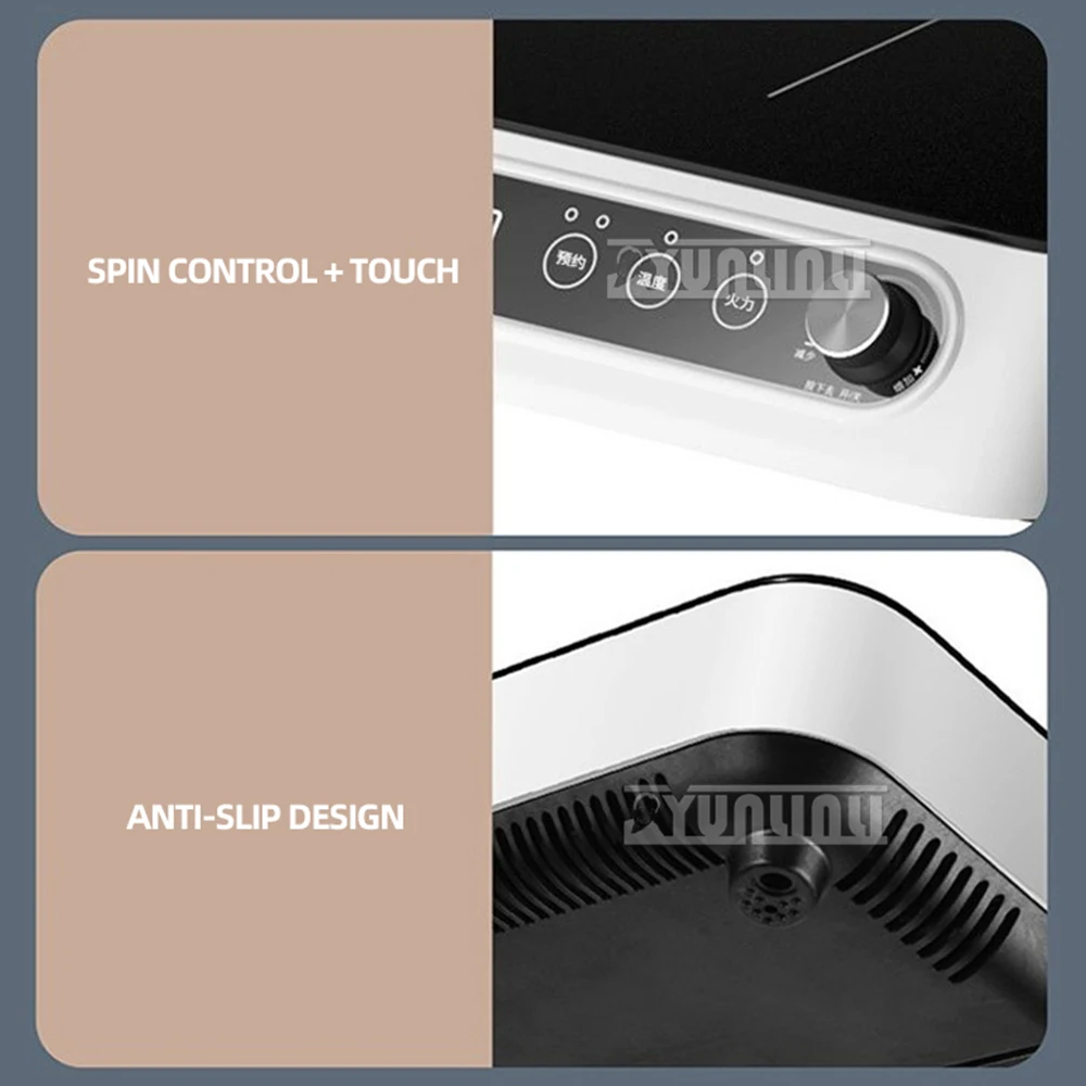 Cucina Fornello elettrico in ceramica Piano cottura domestico Fornello elettrico per cucinare Estufa De Inducción