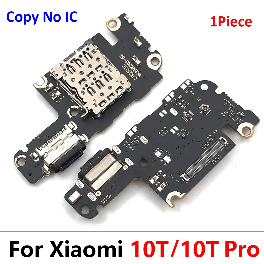 New For Xiaomi  Mi 10T Mi10T Pro USB Micro Charger Charging Port Dock Connector Microphone Board Flex Cable