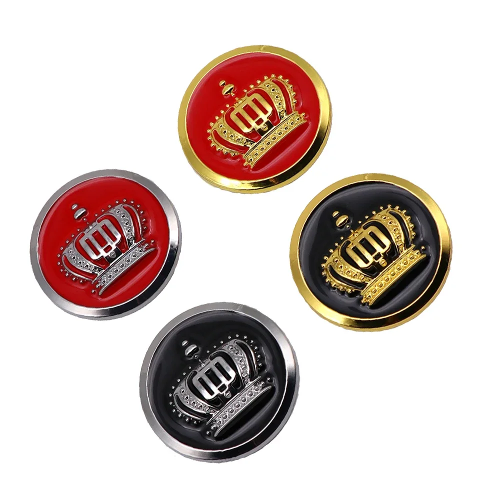 

Car Rear Trunk Badge Decal Sticker Crown Logo For Alfa Romeo Audi Mercedes Benz Nissan Peugeot Opel Renault Toyota