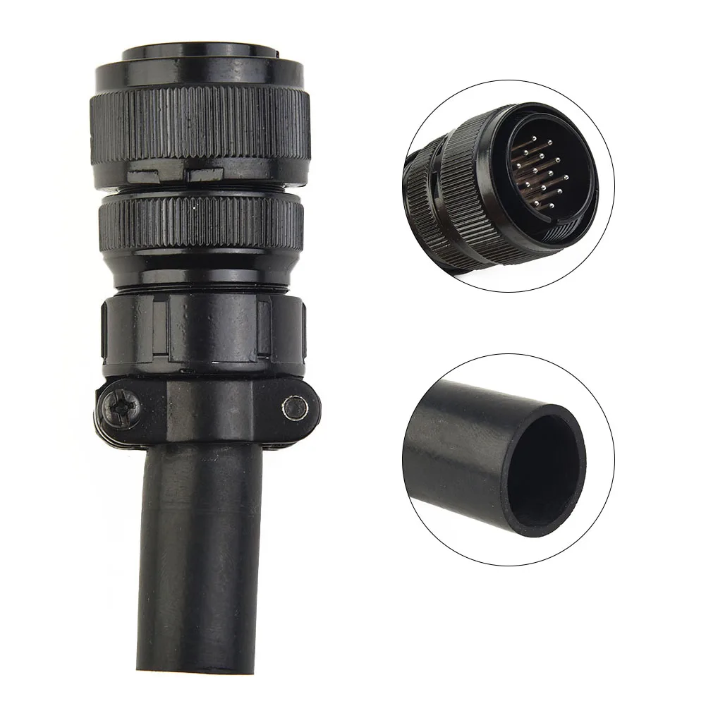 

Secure 14 Pin Male Connection System Designed Specifically for Use with For Miller and For Hobart Welding Machines
