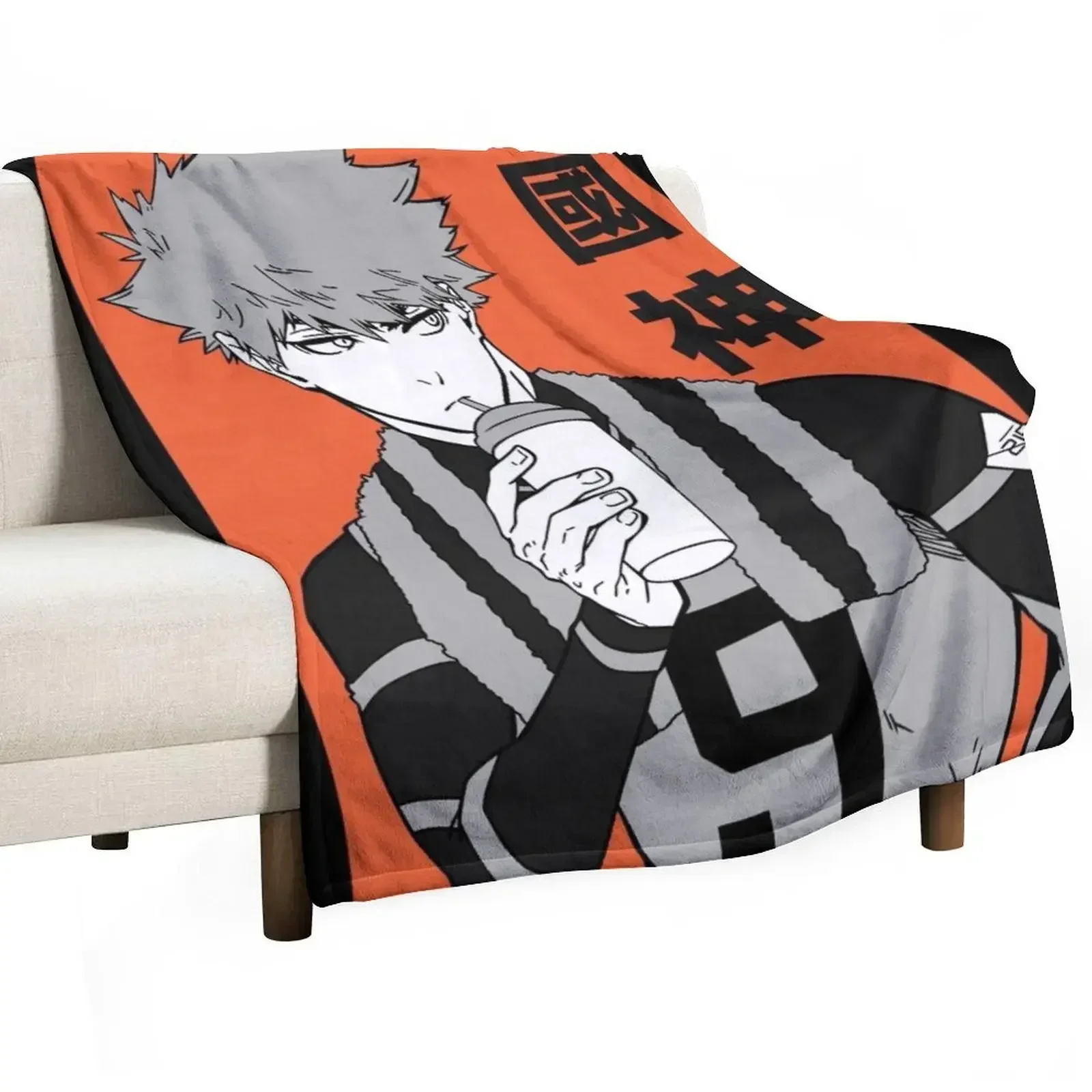 

Kunigami Throw Blanket Flannel Fabric wednesday Blankets