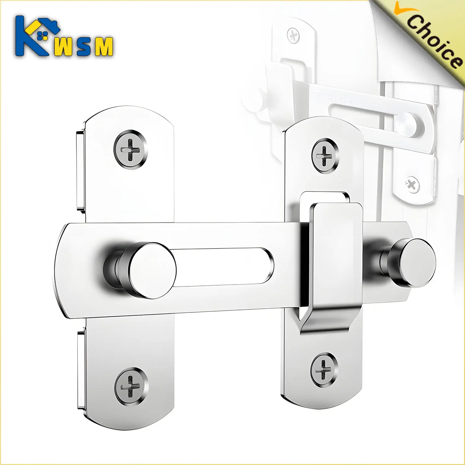 Sliding Barn Door Latch Sliding Right Angle Door Latch Door Bolt Wine Cooler Closet Window Door Latch Plug Baby Safety Latch