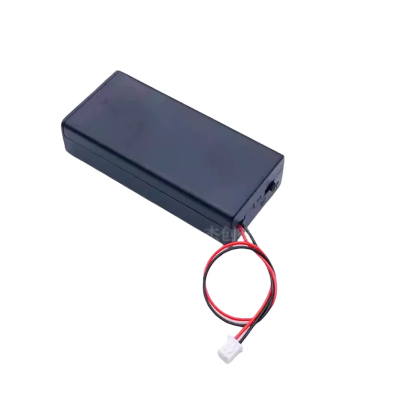 18650 Lithium Battery Box/Seat /2 Sections With Cover/Switch /7.4V Mobile Power Box Without Battery