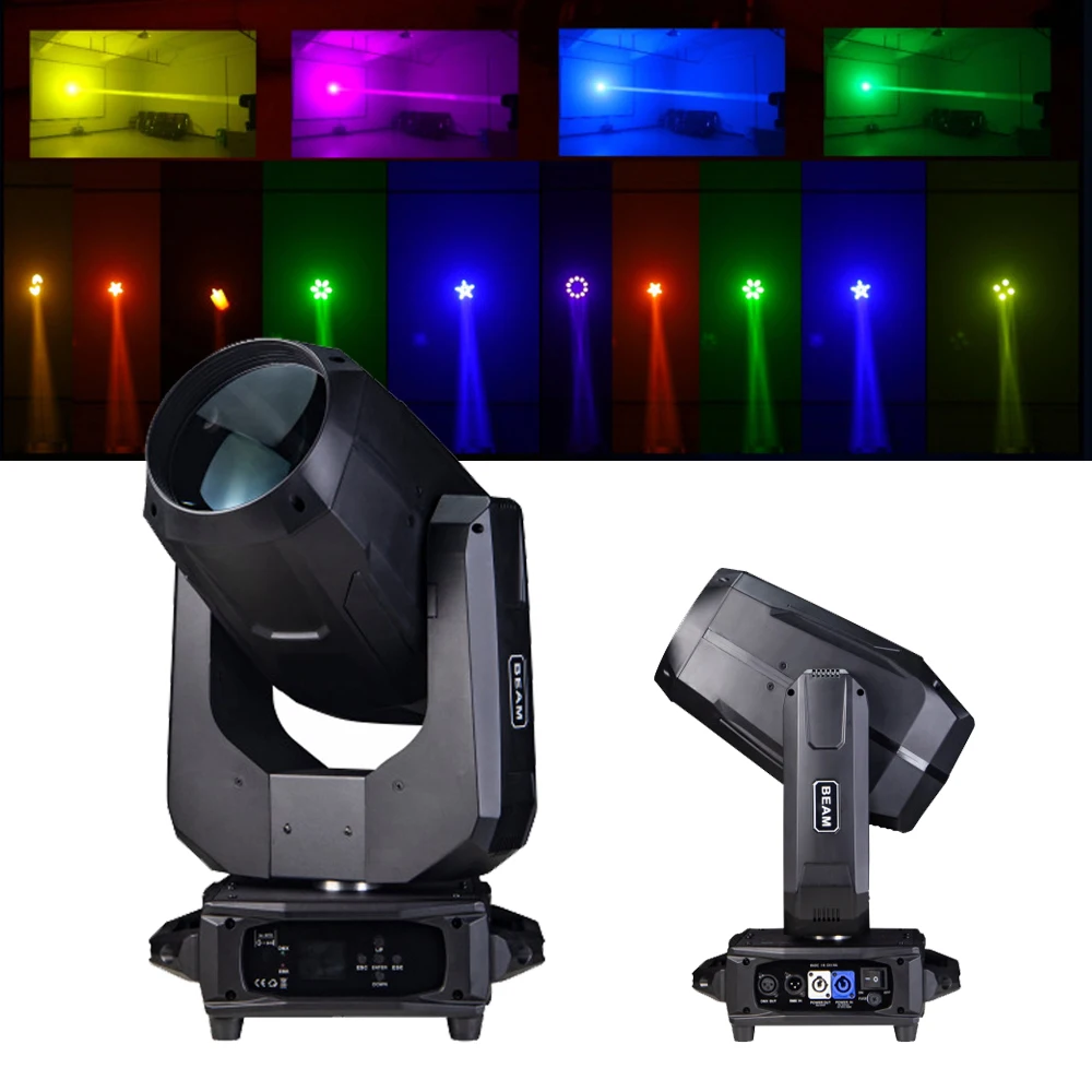 

Phoenix Bulb 260W Moving Head Light 8000K Beam/Frost Effect Professional Stage Moving Head Light DJ Spotlights for Party Wedding