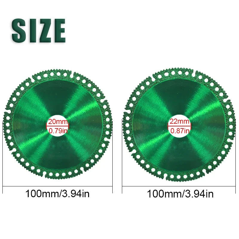 3pcs Multifunctional Cutting Saw Blade Diamond Saw Thin Wheel Disc For Ceramic Tile, Marble, Glass, PVC Pipe Smooth Cutting