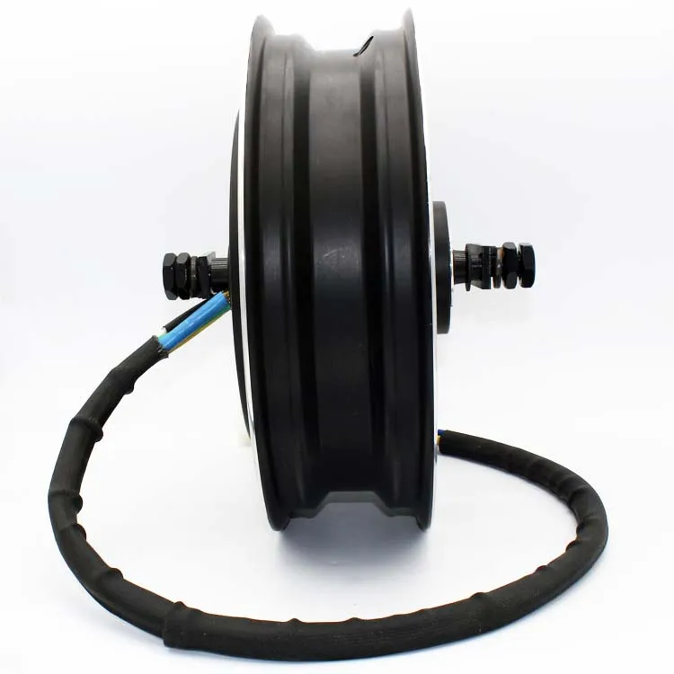 13 Inch 72V 3000W High Power Brushless Dc Electric Hub Motor For Scooter Electric