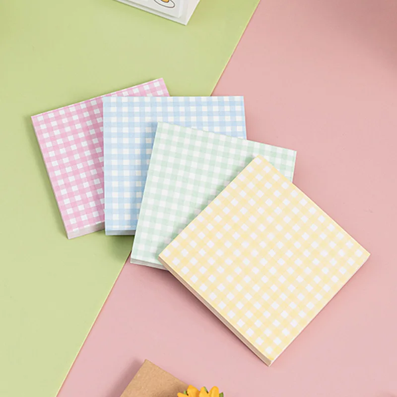 Carta per appunti post-it Ins Wind Senso avanzato del quadrato giallo Note per studenti di alto valore Note per messaggi dei compiti