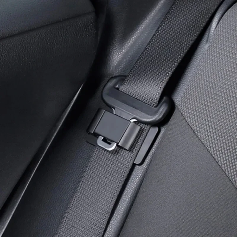 

Car Seat Belt Limiter Buckle Stopper Self-adhesive Fixed Clip Buckle Safety Belt Adjusting Clip SeatBelt Accessories