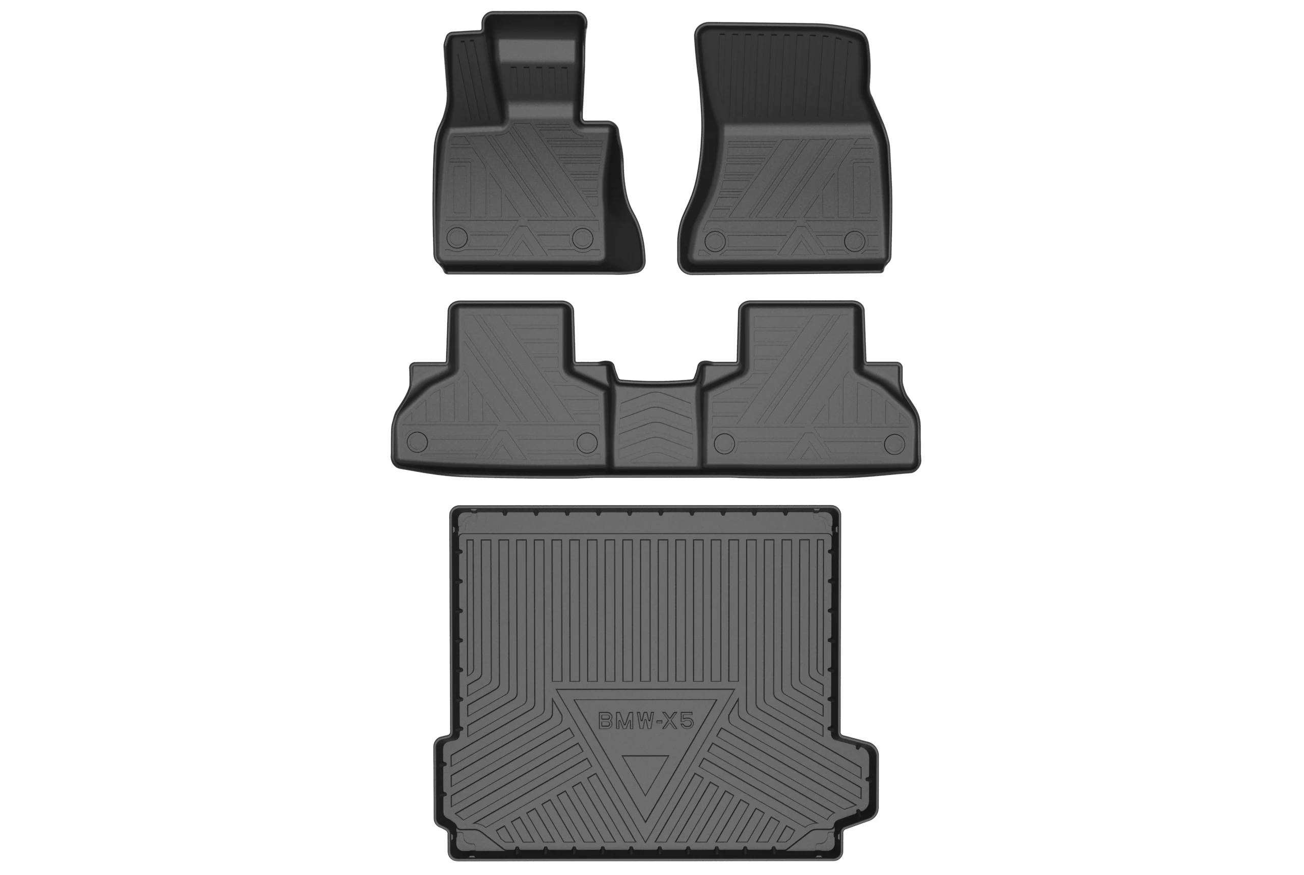 

Rubber Car Mat For BMW-X5 2014-2018 Carpet Waterproof Protect Interior Accessories TPE Car Floor Mats