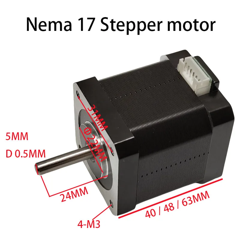 2 قطعة الصيف رائجة البيع 42*42*40 مللي متر خطوة المحرك 2 المرحلة محرك متدرج نيما 17 لآلة التصنيع باستخدام الحاسب الآلي
