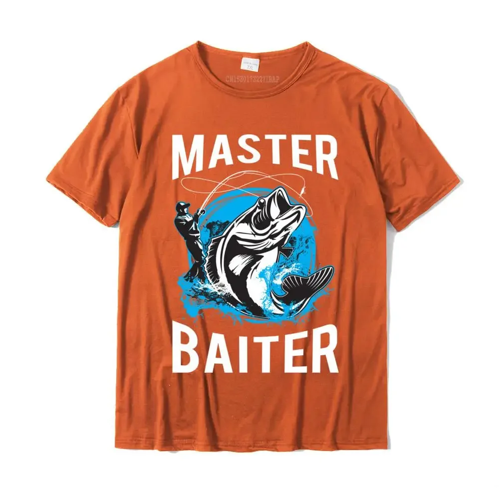 Mens Master Baiter Hoodie Funny Fishing Master Baiter Hoodie Camisas Casual Tops T Shirt For Male Cotton T Shirt Design Cheap